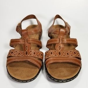 Clark's Leather Sandals Women's Size 7.5 M